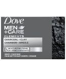 Dove Men +Care Charcoal + Clay Bar Soap.