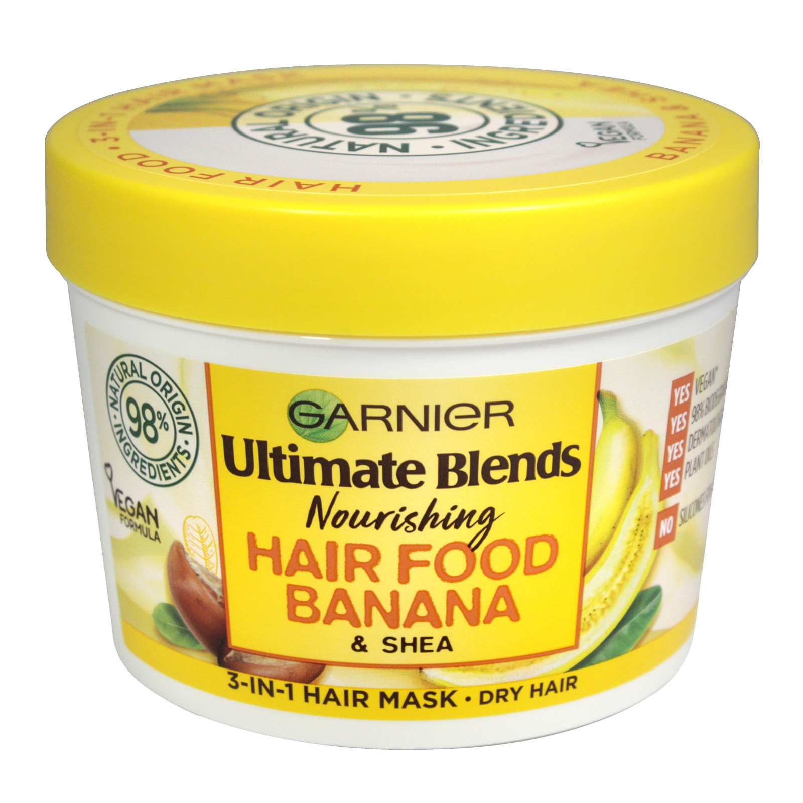 Garnier Ultimate Blends Nourishing Hair Food Banana + Shea 390ml - Wonairah